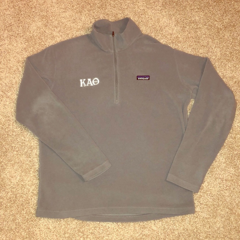 Kappa Alpha Theta Grey Patagonia Pullover